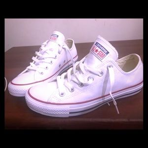 Brand New Leather Converse Shoes